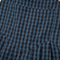 Sail Blue Plaid Print Buttoned Pocketed High Waist Overall