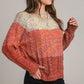 Multicolour Colorful Confetti Wool Ball Knitted Sweater