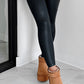 Black V Crossover High Waist Pocketed Leggings