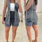 2 Pieces Outfits Striped Print Turn down Collar Pocket Design Vest Blazer and Casual Shorts Set