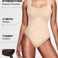 ChicMe ContourX U Neck Shapewear Built in Bra Sleeveless High Strechy Slim Fit Tank BodySuits