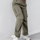 Drawstring Pocket Design Cargo Pants