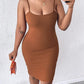 BUILT IN SHAPEWEAR Spaghetti Strap Tummy Control Slip Dress