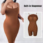 BUILT IN SHAPEWEAR Spaghetti Strap Tummy Control Slip Dress