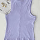 U Neck Racer Back Ribbed Tank Top