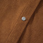 Brown Textured Flap Pocket Drop Shoulder Shacket