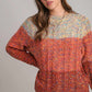 Multicolour Colorful Confetti Wool Ball Knitted Sweater