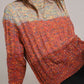 Multicolour Colorful Confetti Wool Ball Knitted Sweater