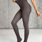 2 Piece 80g(no Fleece) High Waisted Tummy Control Elasticity Leggings Tight Pants