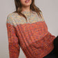 Multicolour Colorful Confetti Wool Ball Knitted Sweater