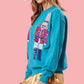 Blue Nutcracker Christmas Crew Neck Sweatshirt