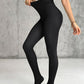 2 Piece 80g(no Fleece) High Waisted Tummy Control Elasticity Leggings Tight Pants