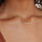 Gold Tiny Mama Script Necklace