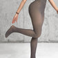 2 Pack High Waist Fleece Lined Tights Fake Translucent Thermal Pantyhose Leggings