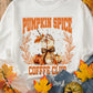 Beige PUMPKIN SPICE COFFEE CLUB Graphic Sweatshirt