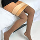 2 Piece Transparent Tight Fleece Lined Thick High Waist Elasticity Thermal Pantyhose Warm Leggings