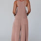 DUNE Corded Adjustable Straps Wide Leg Loose Overall