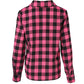 Plaid Print Buttoned Casual Long Sleeve Top