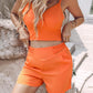 Braided Strap Cami Top & Shorts Set