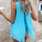 Slit Round Neck Tank Top