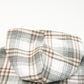 Gray Plaid Pattern Sherpa Lined Hooded Shacket