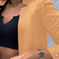 Shawl Collar Long Sleeve Button Design Blazer Casual  Open Front Work Office Jackets Blazer