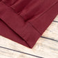 Burgundy Plain Drop Shoulder Crewneck Pullover Sweatshirt