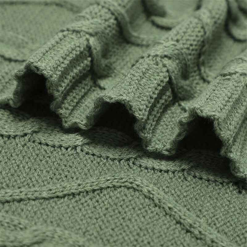 Green-Cable-Knit-Toddler-Blanket-Super-Soft-Warm-Breathable-Baby-Blanket-for-Crib-Stroller-Nursery-Travel-Newborn-A049-Detail-1