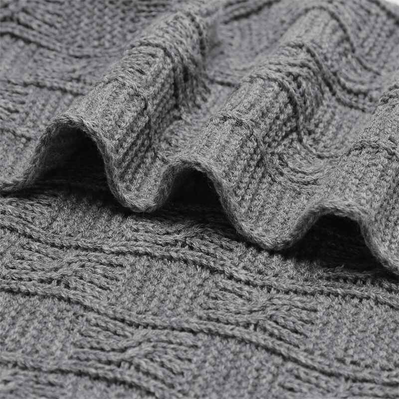 Grey-Baby-Blankets-Neutral-Cotton-Knit-Blanket-Safe-Crochet-Newborn-Swaddle-for-Crib-Stroller-Boy-Girls-A073Detail-1