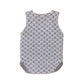 Baby girl baby boy wave pattern jumpsuit sleeveless knitted jumpsuit A010