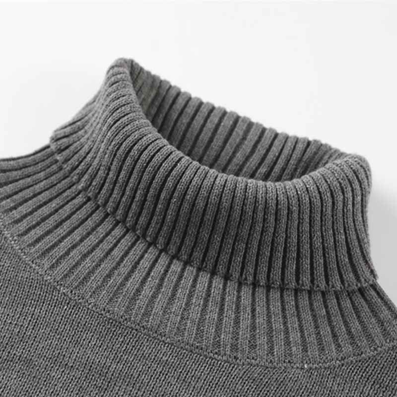 Mens-Turtleneck-Rib-Slim-Pullover-Classic-Autumn-Winter-Casual-Knitwear-G100-Detail-4