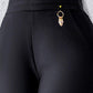 Pocket Design Slim Fit High Waist Pants