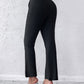 Pocket Design Slim Fit High Waist Pants