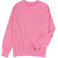 Pink Drop Shoulder Ribbed Trim Oversized Sweatshirt