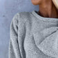 Round Neck Long Sleeve Bowknot Sweatshirt Trendy Loose Fit Casual Pullover Top