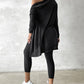 3PCS Round Neck Tank Top & Drawstring Pants Set With Coat