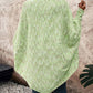 Colorful Waffle Knit Open Front Coat Batwing Long Sleeve Cardigan