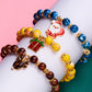 Dark Blue 3 Pack Christmas Bead Bracelets