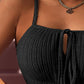 Tied Detail Ribbed Cami Top