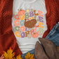 White Thanksgiving GOBBLE Turkey Graphic Tee