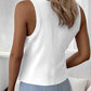 U Neck Racer Back Ribbed Tank Top