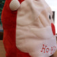 Red HO HO HO Santa Claus Christmas Gift Bag