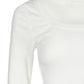 Long Sleeve U Neck Skinny Ribbed Top