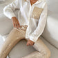 Sequin Long Sleeve Top & Pant Sets