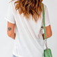 White Christmas Bowknot Graphic Tee