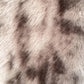 Tie Dye Pattern Open Front Fluffy Vest Coat