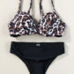 Twisted Bust Leopard Bikini Set