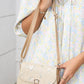 Jet Stream Delicate Weave Detail One Shoulder Bag