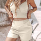 Braided Strap Cami Top & Shorts Set