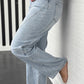 Beau Blue Light Wash Exposed Seam Plus Size Jeans